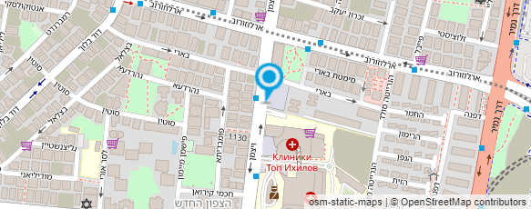 מפת הגעה אל פרופ' אריאל מני