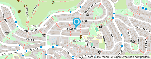 מפת הגעה אל משה מצליח-חשמלאי מוסמך