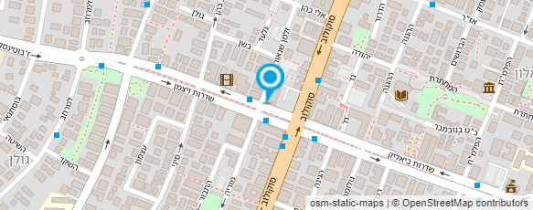 מפת הגעה אל המסגרות של הרצל מפת הגעה אל המסגרות של הרצל