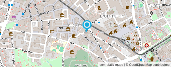 מפת הגעה אל תורן חלי