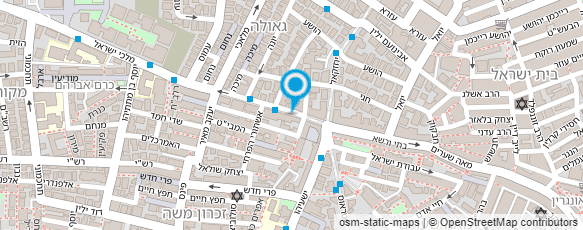 מפת הגעה אל מאפיית יעלה