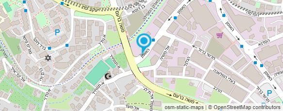 מפת הגעה אל יעקב שרותי רכב