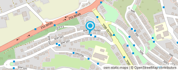 מפת הגעה אל "גן וירק"