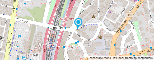 מפת הגעה אל משוגעת - קפה בר מסעדה