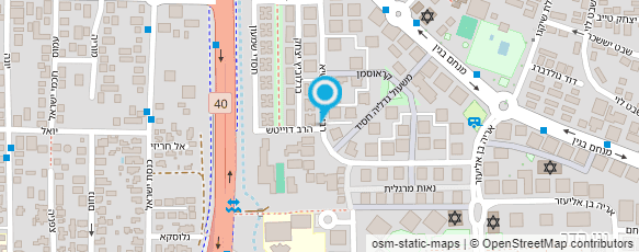 מפת הגעה אל בלונצ'יק - בלונים לאירועים