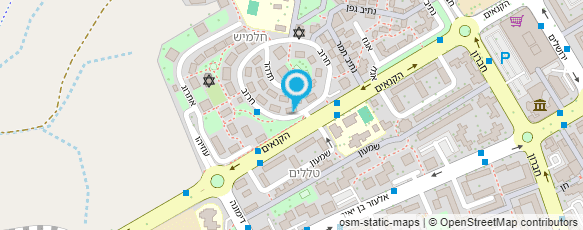 מפת הגעה אל מספרת בן דיין רבקה