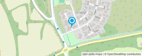 מפת הגעה אל אצל שלומית בקיסריה