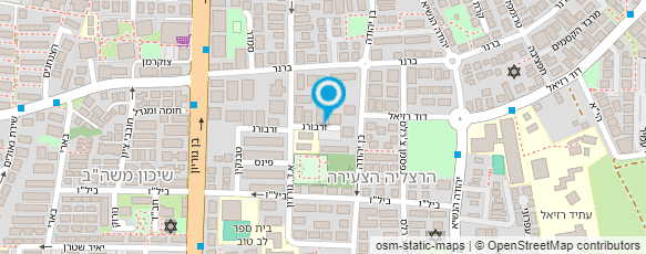 מפת הגעה אל דני בן-יעקב סוכנות לביטוח (2000) בע"מ