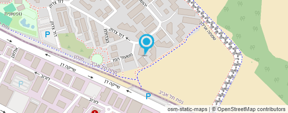 מפת הגעה אל גן סיגל