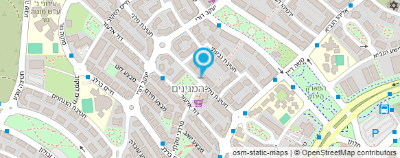 מפת הגעה אל נתיבי הגן - ששון צחי