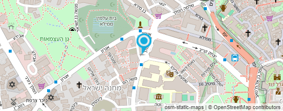 מפת הגעה אל שלמה סיקסט-השכרת רכב