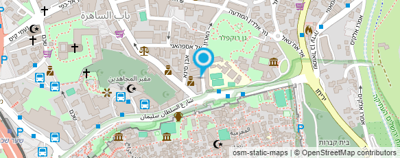 מפת הגעה אל מרכז רפואי אל ראג'חי