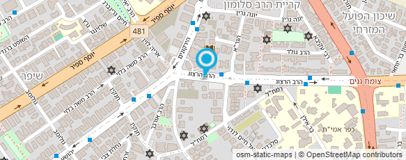 מפת הגעה אל טאבון הכוכב