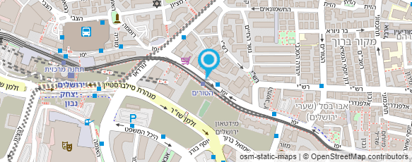 מפת הגעה אל מכללת רידמן לרפואה משלימה