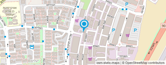 מפת הגעה אל א'שרם