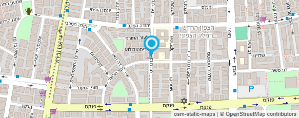 מפת הגעה אל לידרמן דני