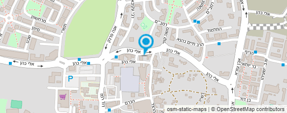 מפת הגעה אל ד"ר אליג רון מפת הגעה אל ד"ר אליג רון