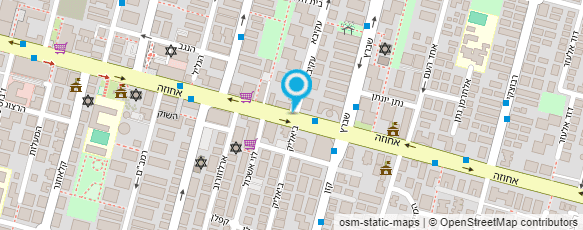 מפת הגעה אל לבנה - עיצוב שיער