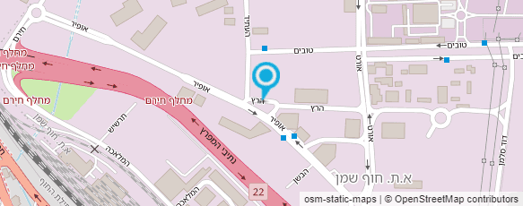 מפת הגעה אל קורז אנרגיה בע"מ