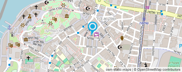 מפת הגעה אל זילברשטיין אבי