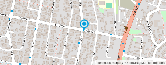 מפת הגעה אל סטודיו רחל