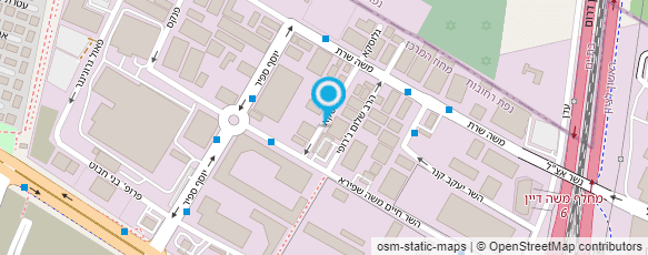 מפת הגעה אל מוסך מוטי את שלום