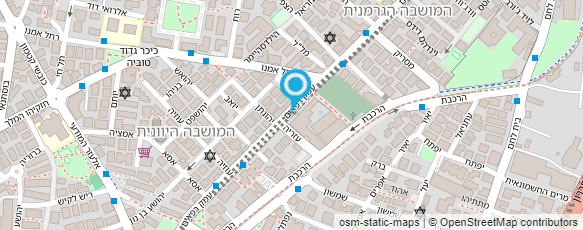 מפת הגעה אל אתרים יעוץ ווב בע"מ