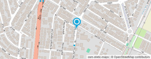 מפת הגעה אל עו"ד זר דורון