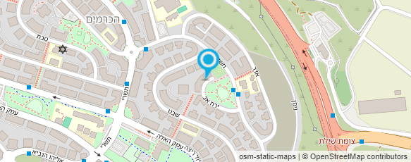 מפת הגעה אל איציק גוטצייט מפת הגעה אל איציק גוטצייט