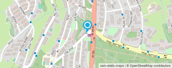 מפת הגעה אל דהן חדרי אירוח