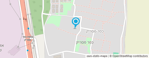 מפת הגעה אל בית עלמין פרטי כפר מסריק מפת הגעה אל בית עלמין פרטי כפר מסריק