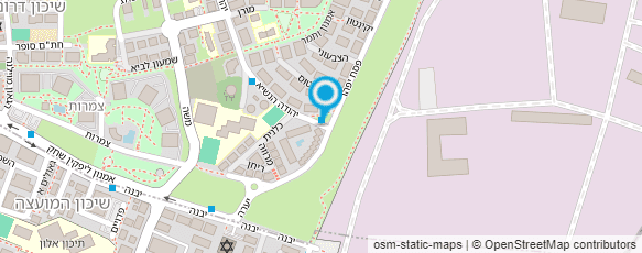 מפת הגעה אל ד"ר טננבאום אלכסנדר