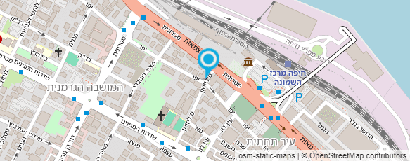 מפת הגעה אל השיש חיפה מפת הגעה אל השיש חיפה