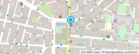 מפת הגעה אל גרינשפן יוסף