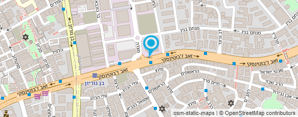 מפת הגעה אל א.צ. צוראל יבוא ושווק בע"מ