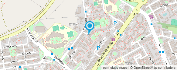 מפת הגעה אל אקדמיה תעופתית