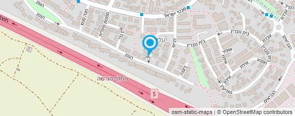 מפת הגעה אל לרנר תמר