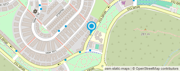 מפת הגעה אל אזולאי נטלי