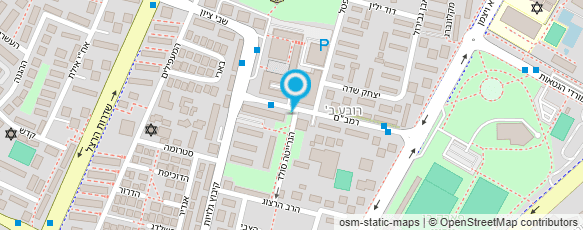 מפת הגעה אל מקווה אזור ב' - משרד ראשי