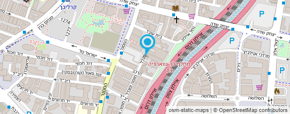 מפת הגעה אל סטודיו גברא בי"ס לצילום