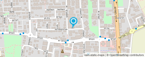 מפת הגעה אל הברנר שירותי הסקה וקיטור