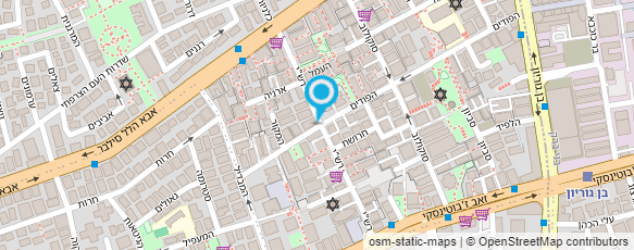 מפת הגעה אל יוסי האינסטלטור מפת הגעה אל יוסי האינסטלטור