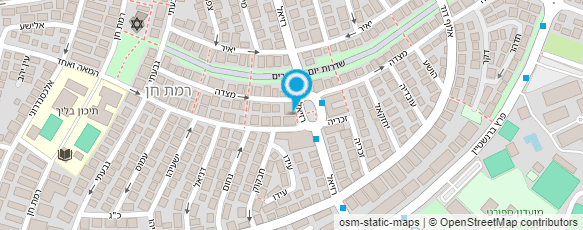 מפת הגעה אל פינת אוכל