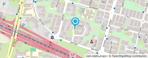 מפת הגעה אל יעל ליפשיץ - עיצובים וזהר