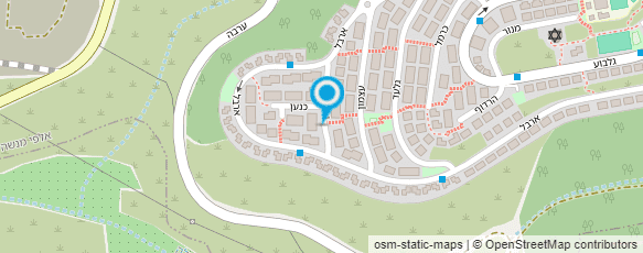 מפת הגעה אל בן רפאל בטיחות בדרכים