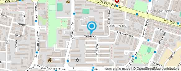 מפת הגעה אל עמידר החברה הלאומית לשיכון בישראל בע"מ