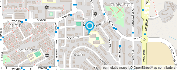 מפת הגעה אל מעון נעמ"ת - שלווה