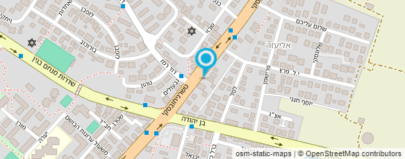 מפת הגעה אל יתום אסף