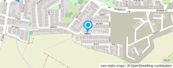 מפת הגעה אל רוטברג גילה