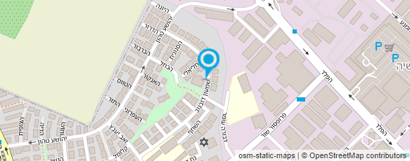 מפת הגעה אל העמותה למען הקשיש - מרכז יום